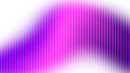 Pink and purple gradient wave abstract element with fractal glass texture