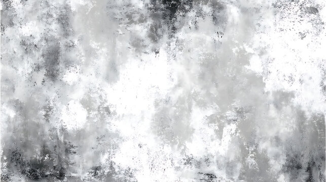 Textured grey and white abstract background with rough paint strokes image