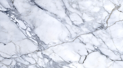 Fototapeta premium White marble surface with grey veining stone texture