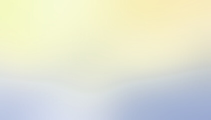 Abstract background soft yellow to lavender blue gradient with smooth pastel color blend