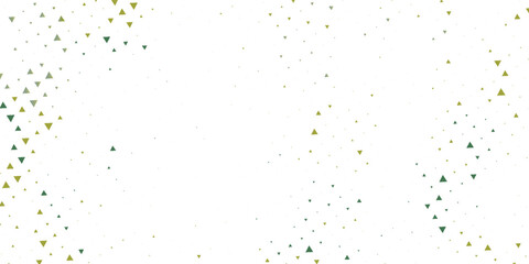 Light Green, Yellow vector abstract colorful background, which consist of triangles. Pattern with colored triangles on white background.