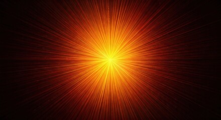 A radiant, bright burst of golden light radiating outwards from a central point