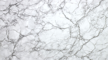 White marble texture with dark veins grey black