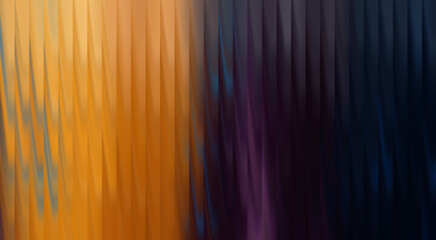 Obraz premium Abstract art with a striking color gradient of orange, purple, and blue