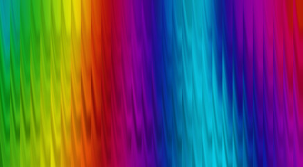 Colorful and dynamic rainbow pattern design for background. The vibrant, textured strokes evoke energy and fluidity
