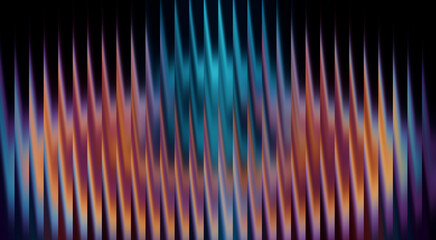 Abstract colorful wave pattern with a unique design