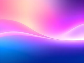 Aurora Waves: Blue, Pink, Purple Gradient Background