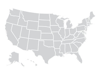 United States Map Outline