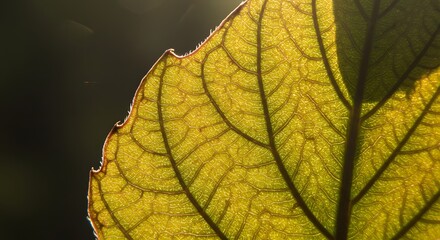 The intricate patterns of sunlight filtering through leaves.