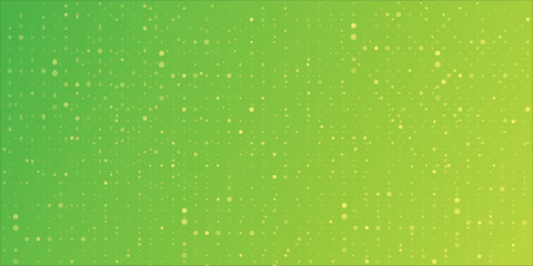 Vibrant Green Bokeh Background With Dots And Light Pattern For Abstract Design Projects