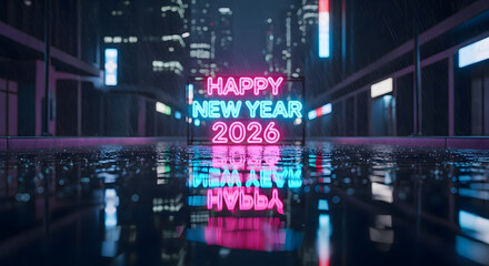 City Reflections on Rainy Street 2026