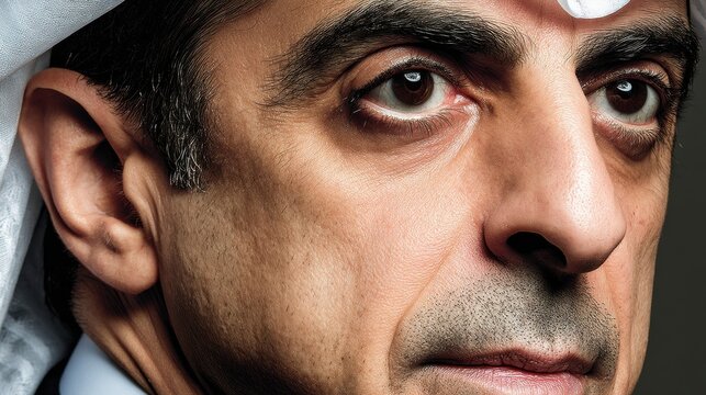 Leadership in action portrait of a business executive modern office close-up photography professional environment assertive expression