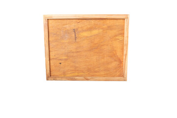 Wooden board with a light brown color