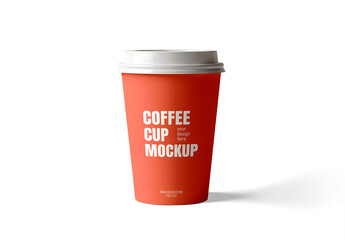 Takeaway Coffee Cup Mockup Template
