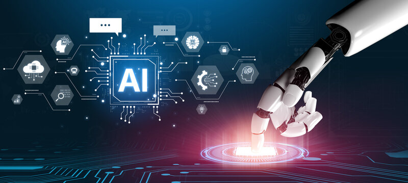 A generative AI assistant showcases its cognitive platform. This system powers conversational chatbots and intelligent cloud data processing for user communication and support. Fermion