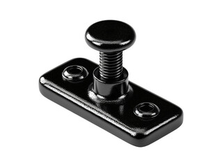 Spring plunger hardware isolated on transparent or white background, png