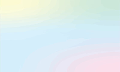 Soft pastel gradient background in light shades of blue, pink, yellow, and green. Minimal abstract texture ideal for design, wallpaper, presentation, or modern digital art projects.
