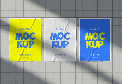 Street Poster Mockup PSD Template