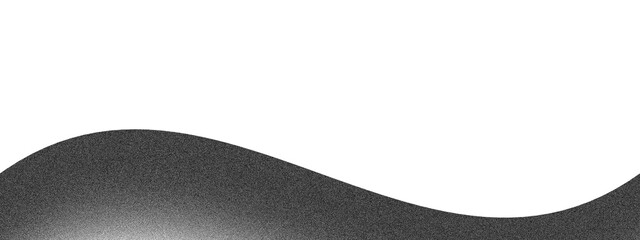 Monochrome wave background with soft curved gradient for modern web banners, minimal design layouts, abstract art and branding overlays.