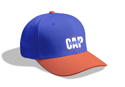 Realistic Cap Mockup Template