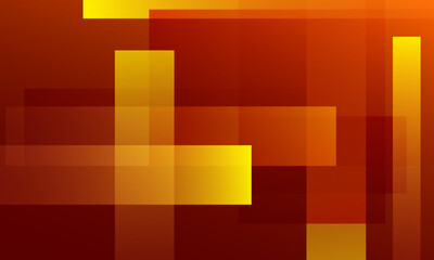 Abstract orange geometric shapes background. Vector illustration