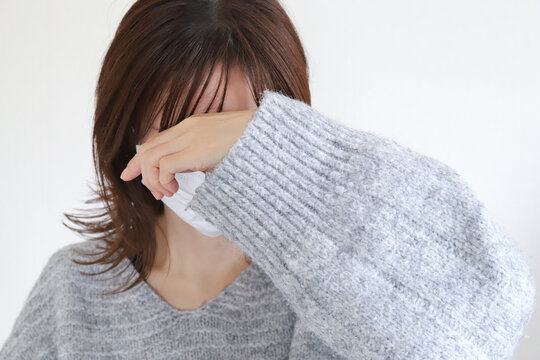 体調不良　発熱イメージ