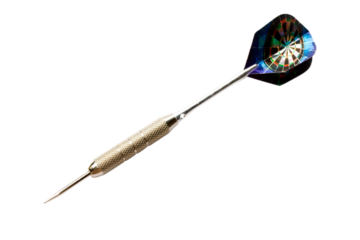 Darts arrow isolated on white background