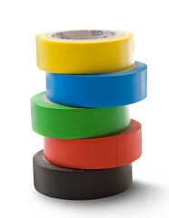 Fototapeta premium Adhesive tape isolated on white