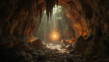 Cave of creation metaphysical repository of souls