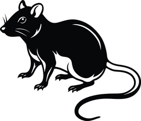 rat silhouette