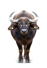 buffalo isolated on white
