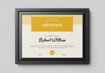 Certificate Template