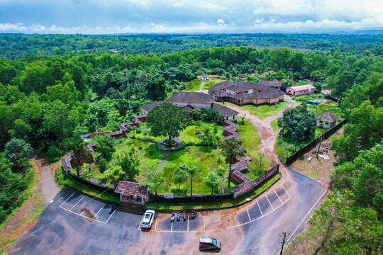 Koti Chennaya Theme Park Karkala Drone View