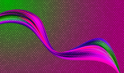 Abstract motion wave background