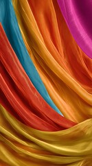 colorful silk background