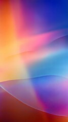 abstract background with rainbow