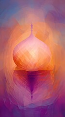 abstract background with glowing rays of light