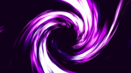 Abstract tunnel background with neon energy flow and fluid rotation, perfect for sci-fi transitions, music visuals, and motion design. Violet and pink light trails swirl in glowing vortex in motion - Powered by Adobe