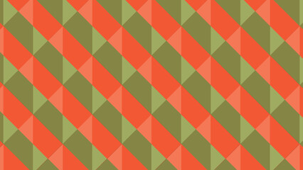 Colorful retro geometric seamless pattern with checkered stripes and vintage textile design