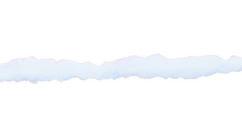 Old newspaper ripped paper edge with vintage tone. Transparent torn border for retro poster, grunge flyer, and collage art design.
