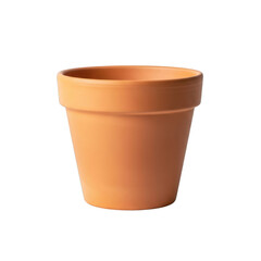 Terracotta Flower Pot isolated on a transparent background