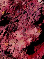 red paint background