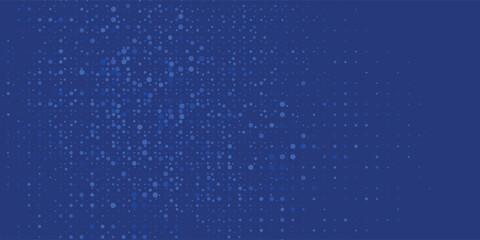 Blue pixel background. Abstract digital pattern with square elements grid. Futuristic dotted mesh with gradient effect. Geometric minimal digital design.