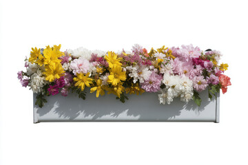 overflowing mailbox brimming with colorful flowers symbolizing abundance of incoming letters