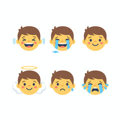 Cute Boy Emoji Pack - Expressive and Fun Emojis for Every Mood