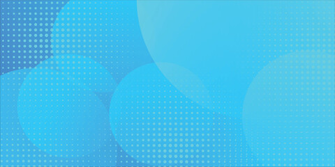 Blue Abstract Background With Dotted Circles And Soft Gradients For Tech And Modern Design