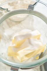 Butter and Sugar Mixing in Bowl