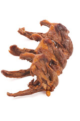 Marinated Duck Neck in Spicy Sauce - Traditional Asian Delicacy with Rich Flavor