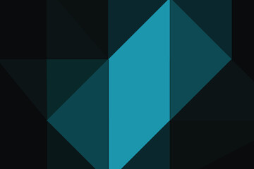 Dark BLUE vector polygon abstract background. Colorful abstract illustration with gradient. A completely new template for your business design.