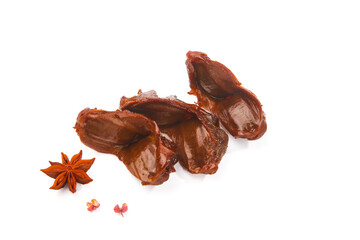 Duck Gizzards with Star Anise Spice - Traditional Asian Cooking Ingredient